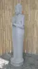  Product image 2 of the product “Standing Buddha made of Riverstone, position Namaskara , H. 180cm. ”